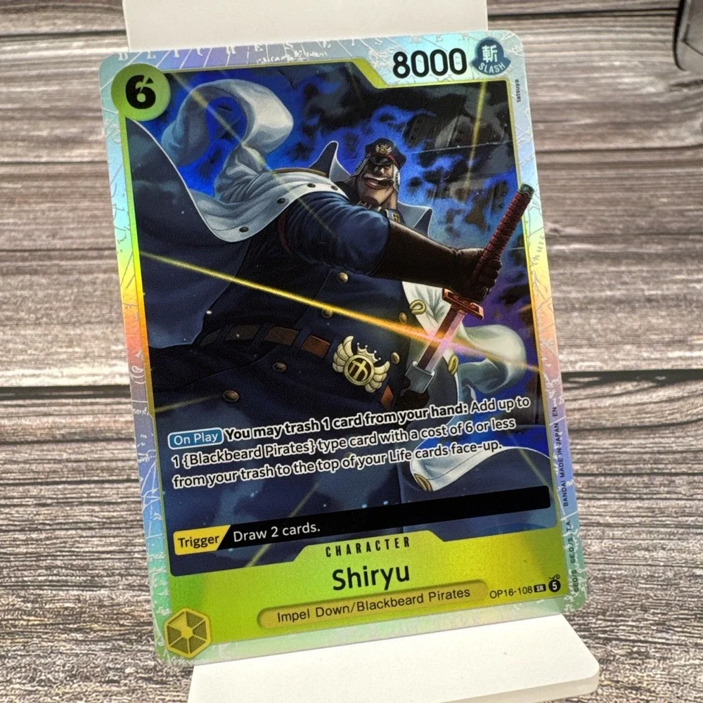 - Shiryu OP16-108 SR The Time of Battle Foil - English